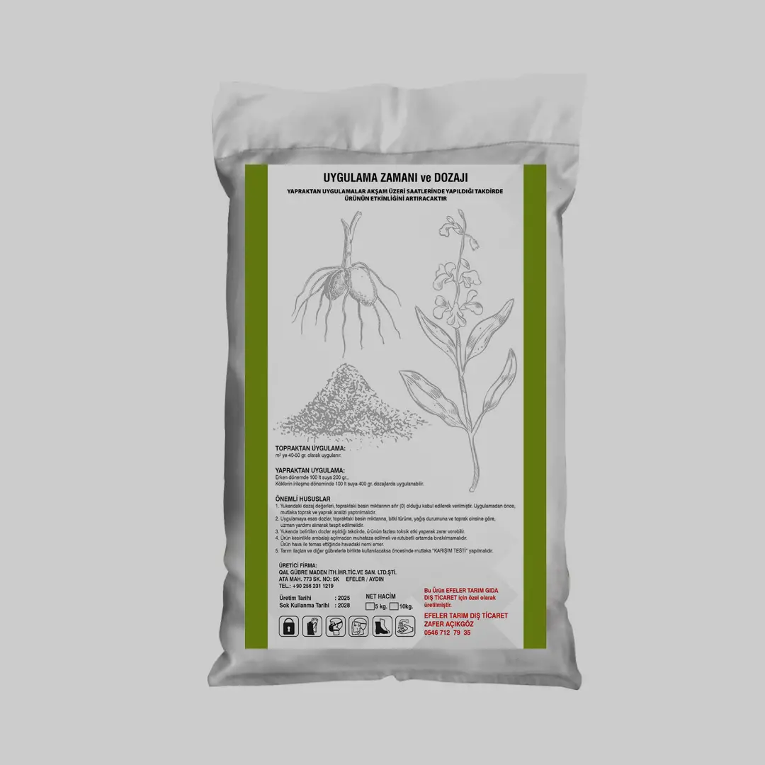 Salep Bitkisi İçin Özel Bitki Besini